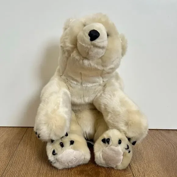 Ditz Design | Toys | Ditz Design Weighted Polar Bear Stuffed